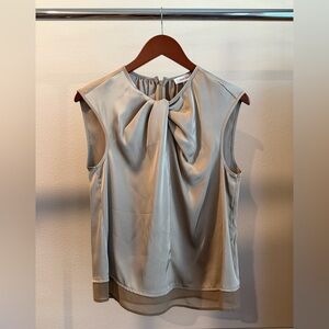 Calvin Klein Women's Sleeveless Blouse - Chic Tan